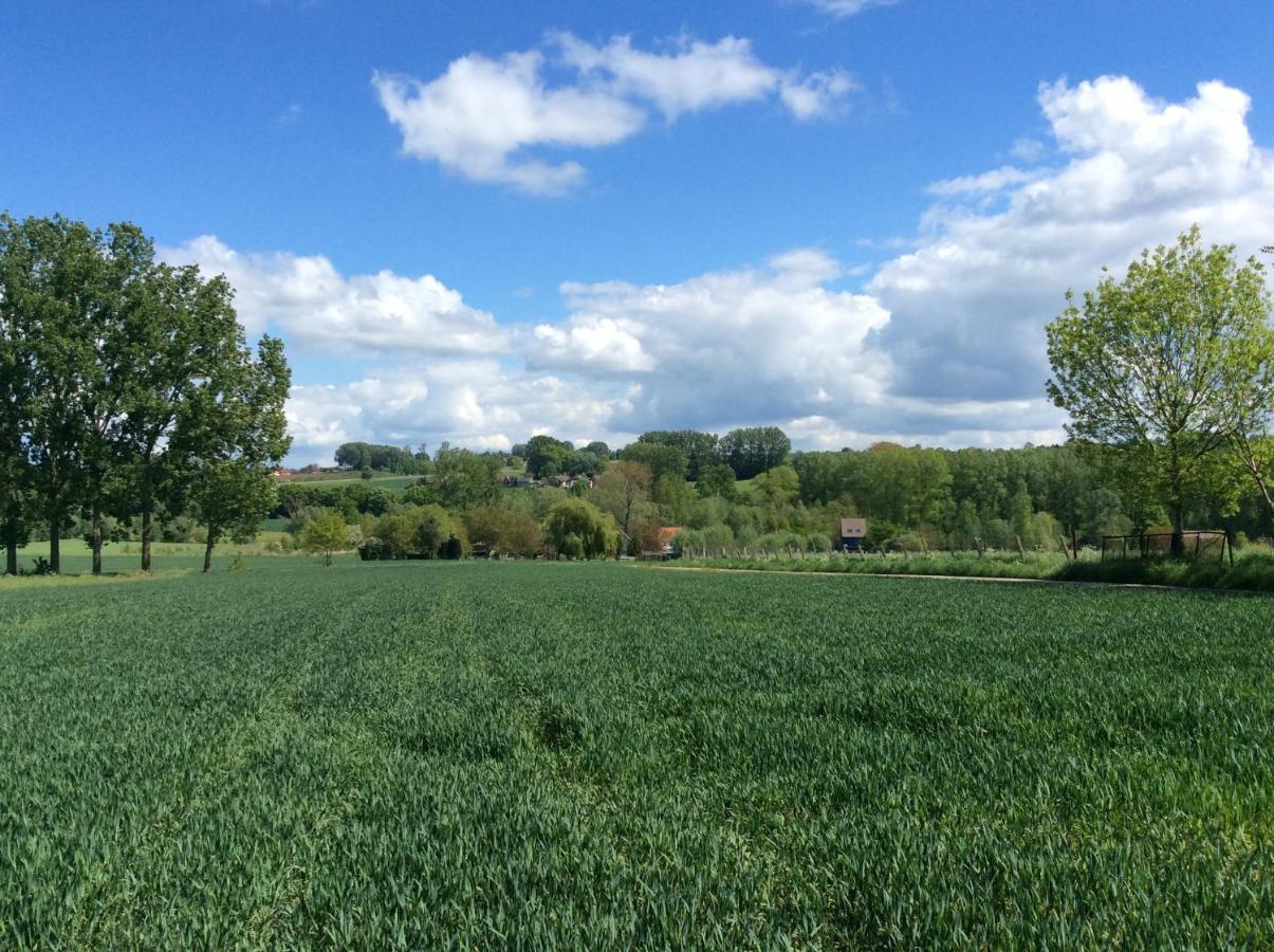 DE LANDSHOEVE vakantiewoningen en privé wellness Zwalm Esterno foto