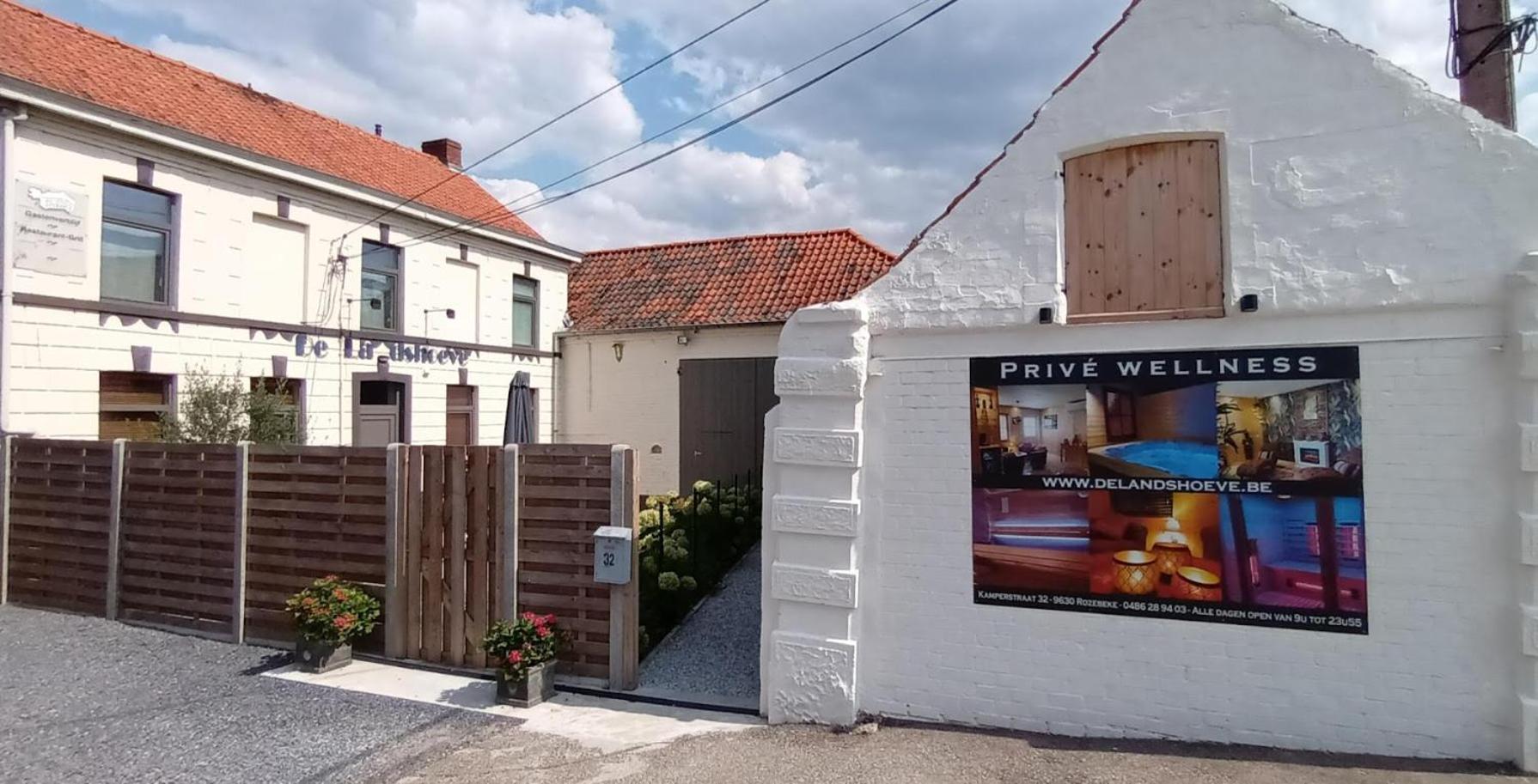DE LANDSHOEVE vakantiewoningen en privé wellness Zwalm Esterno foto